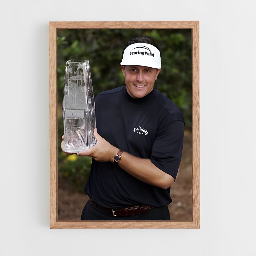 Poster Phil mickelson trophée – affiche Golf (vue 4)